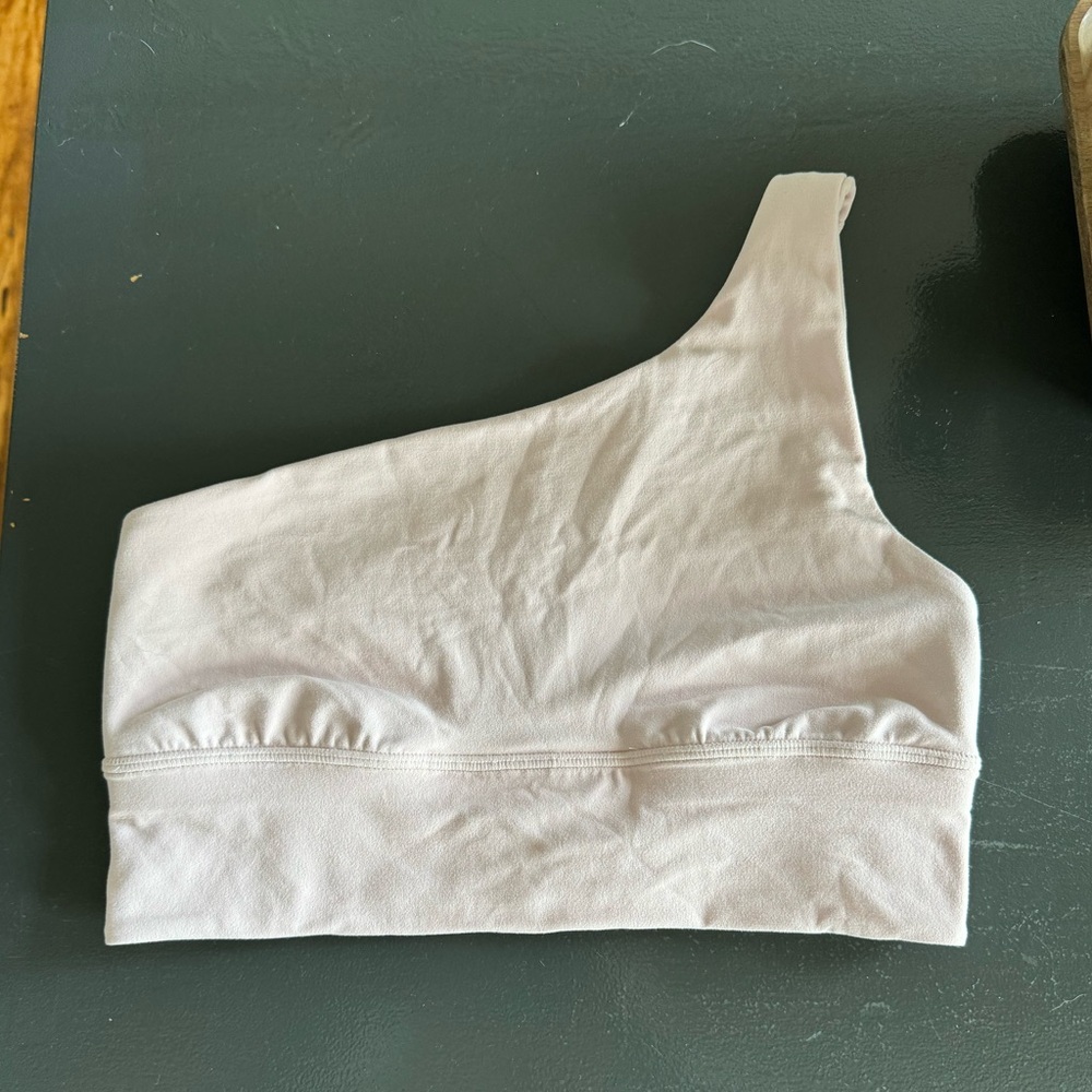 Lululemon one shoulder sports bra